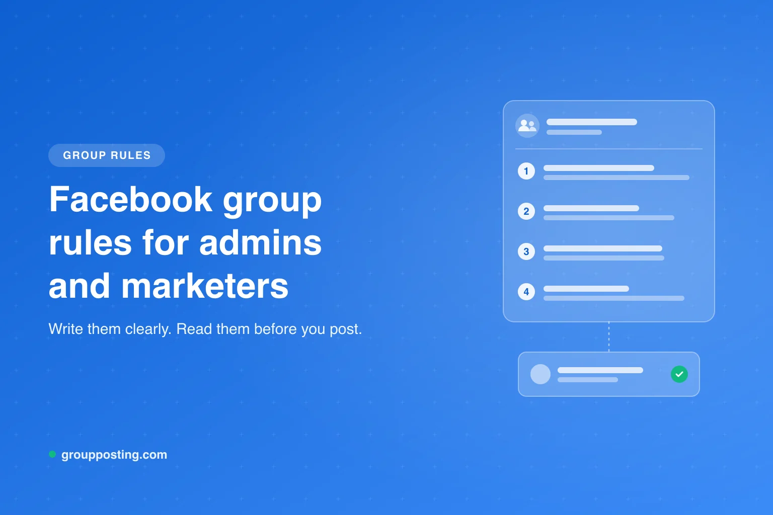 Facebook Group Rules: A Practical Guide for Admins and Marketers